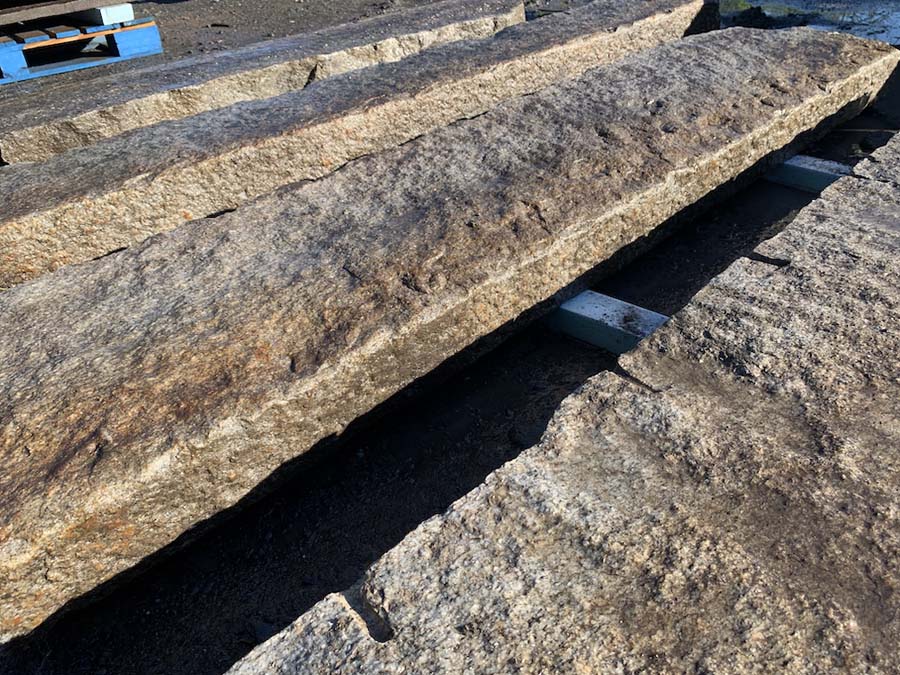 Reclaimed granite Curbing